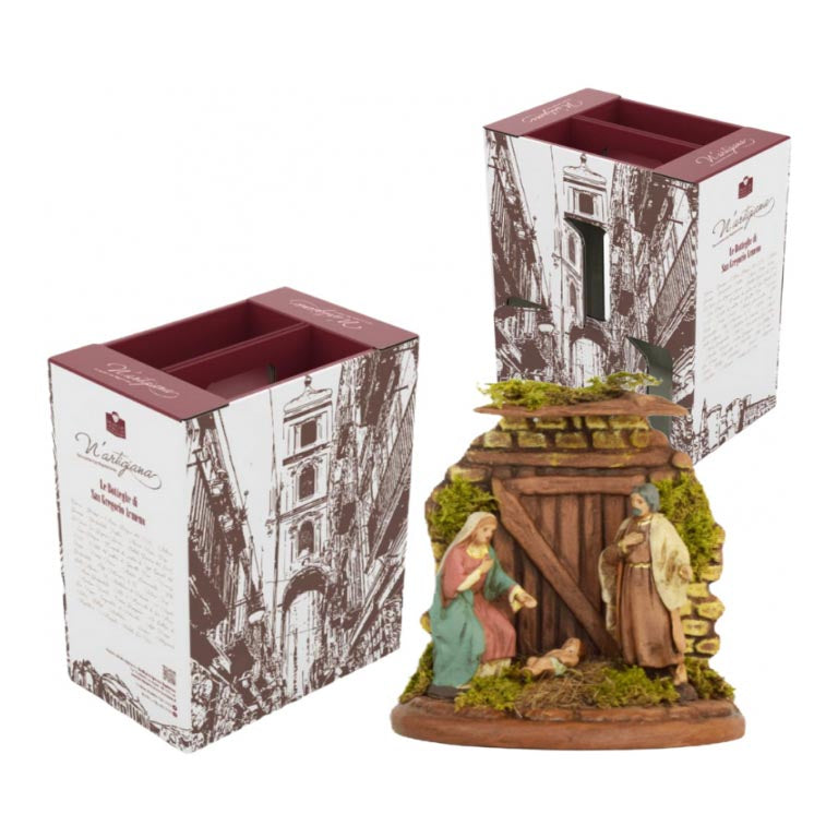 STRENNA NATIVITA' CON MUSCHIO S.GREGORIO (1 pz)